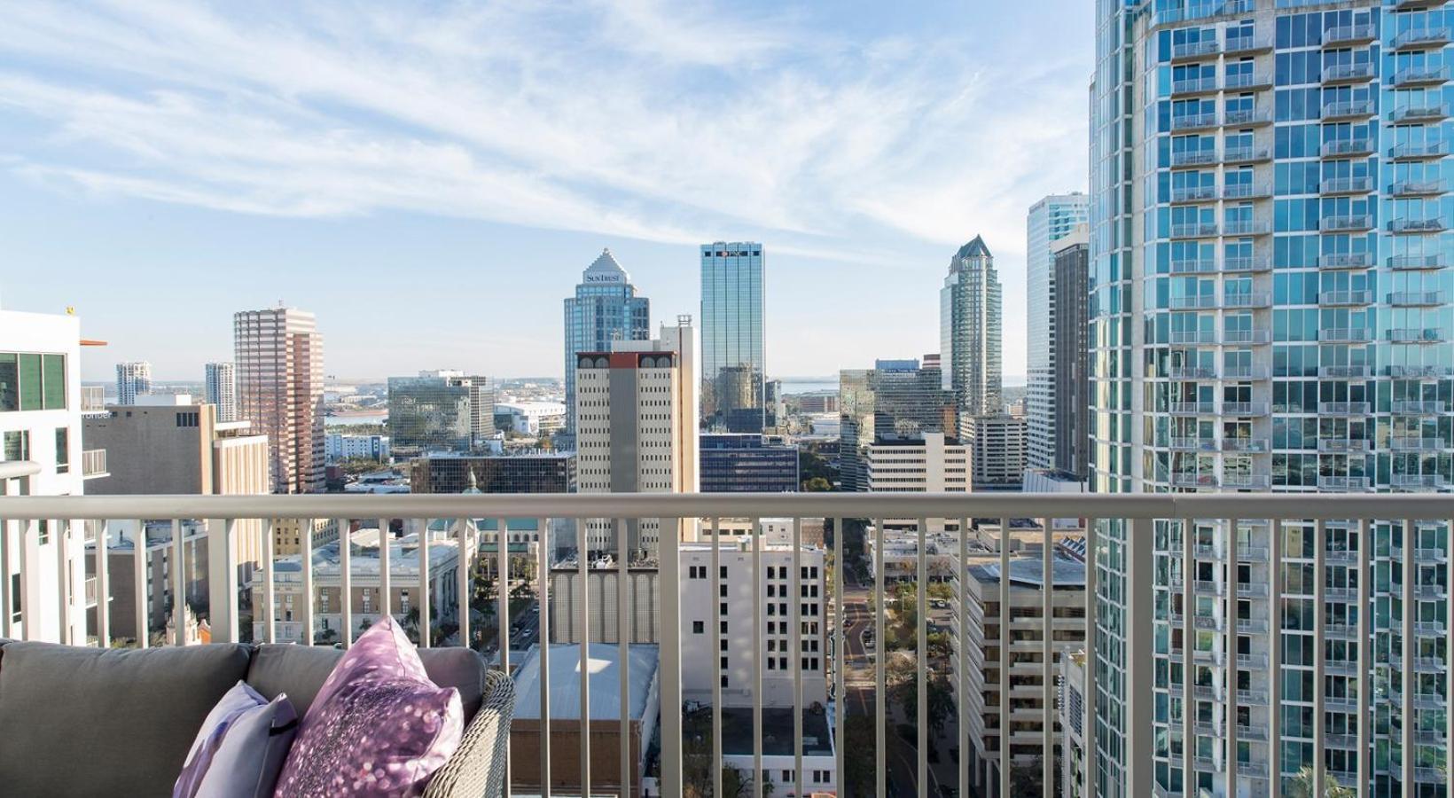 1Br Oasis In Downtown Tampa W Balcony & City Views Экстерьер фото